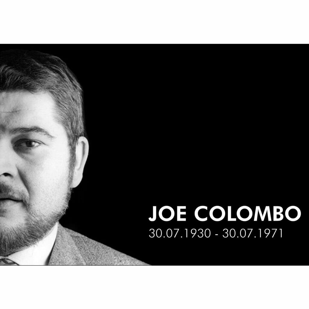 50th anniversary of the death of Joe Colombo by Bianca Killmann for TAGWERC